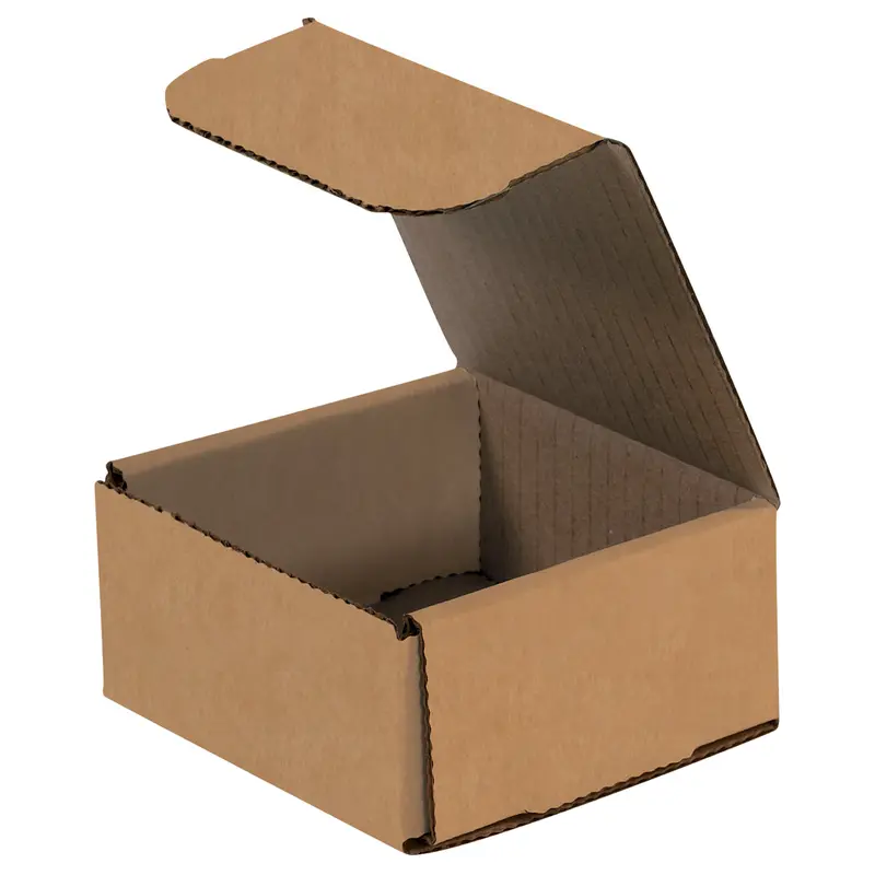 4 x 4 x 2 Brown Corrugated Mailers  50/Bundle