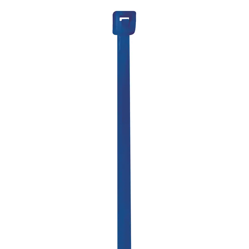 4" (18 lb Tensile) Blue Cable Ties 1000/Case