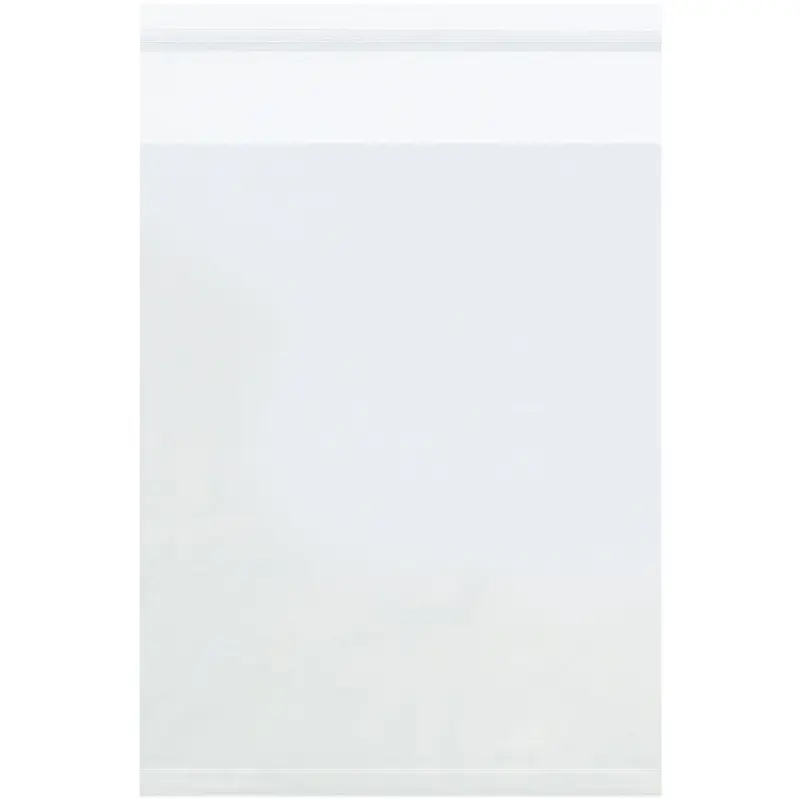 5 x 7 Clear Resealable Polypropylene Bags (1.5 mil) 1000/Case