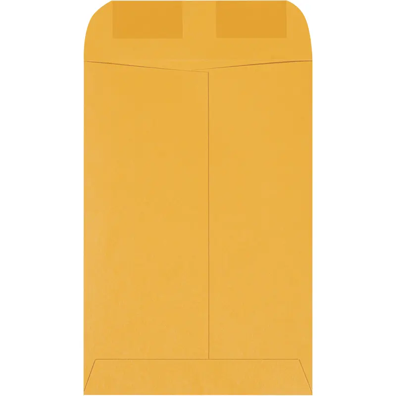 6 1/2 x 9 1/2 Kraft Gummed Envelopes 2500/Case