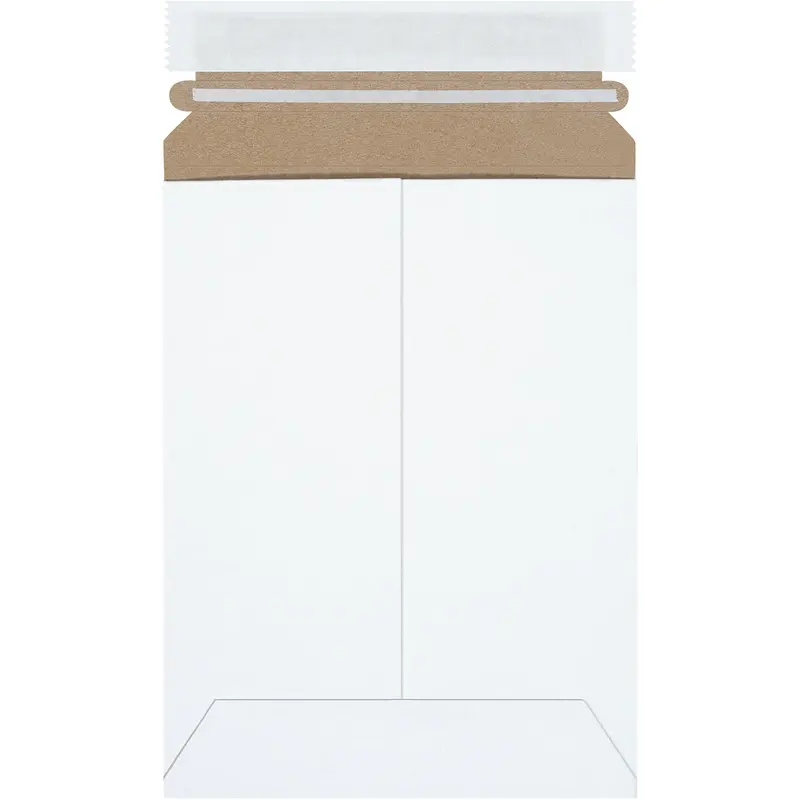 6 x 8 Self-Seal White Rigid Mailer - 25/Case
