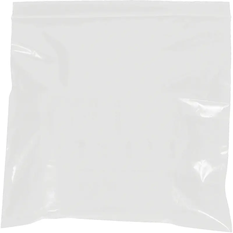 6 x 9 - 2 Mil White Reclosable Poly Bags 1000/Case