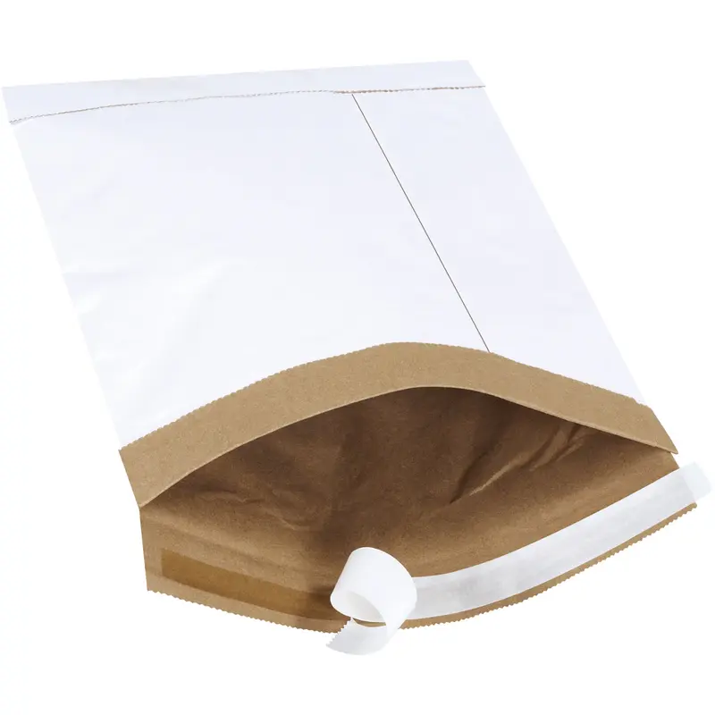 7 1/4 x 12 - #1 Self-Seal White Padded Mailer - 25/Case