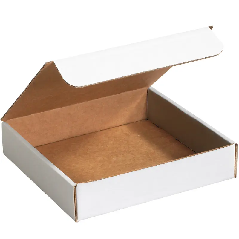 9 x 9 x 2 White Literature Mailers  50/Bundle