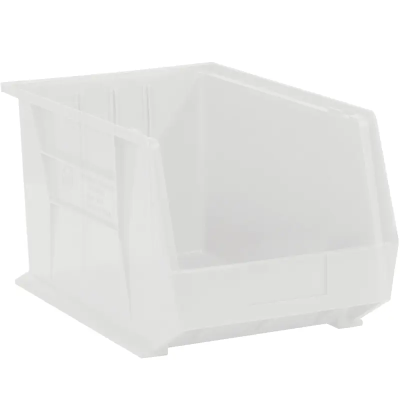 9 1/4 x 6 x 5 Clear Plastic Bin Boxes 12/Case
