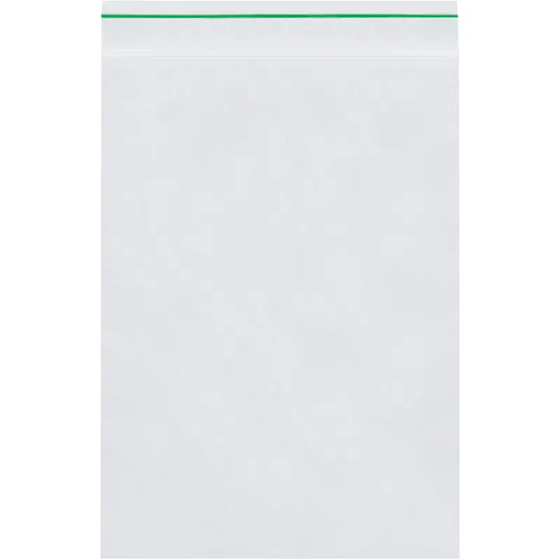 9 x 12 (2 mil) Minigrip Reclosable GreenLine Biodegradable Bags 1000/Case