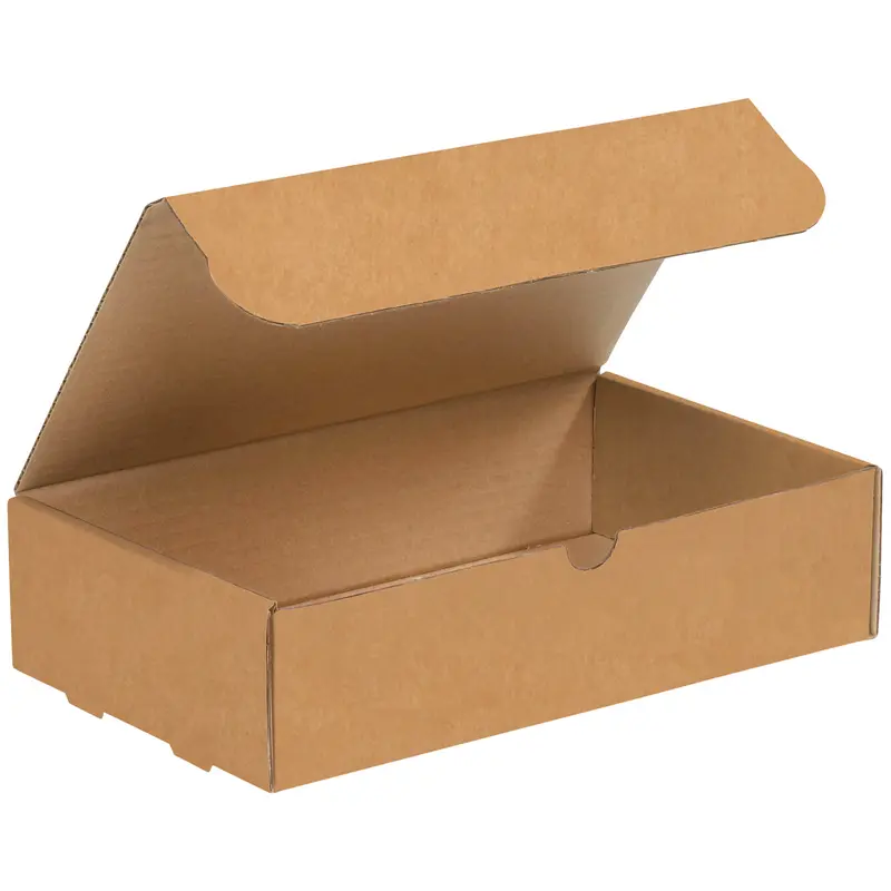 9 x 7 1/2 x 3 Brown Corrugated Literature Mailers 50/Bundle