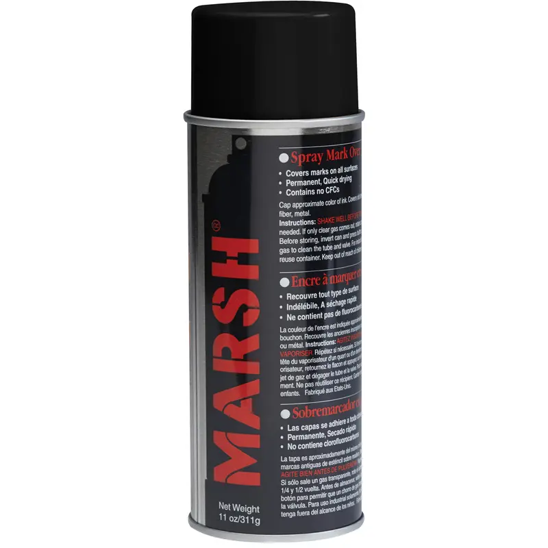 Black Spray Stencil Ink 12/Case