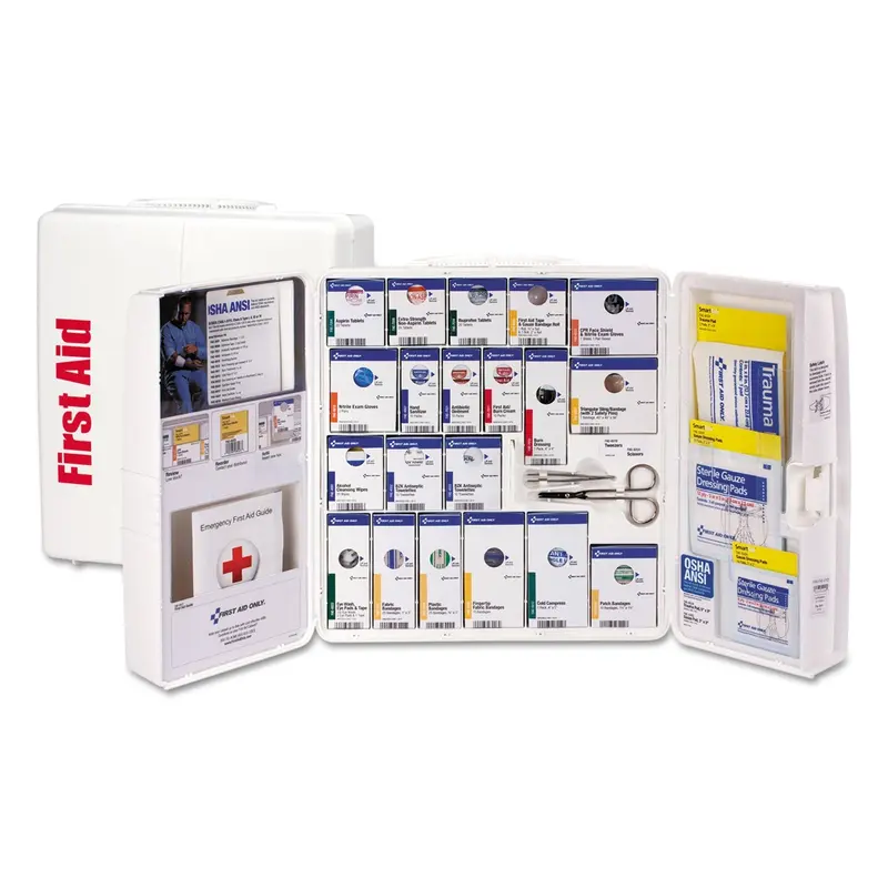 ANSI 2015 SmartCompliance General Business First Aid Station Class A , 50 People, 241 Pieces