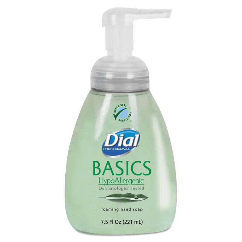 Basics Hypoallergenic Foaming Hand Wash, Honeysuckle, 7.5 oz Pump