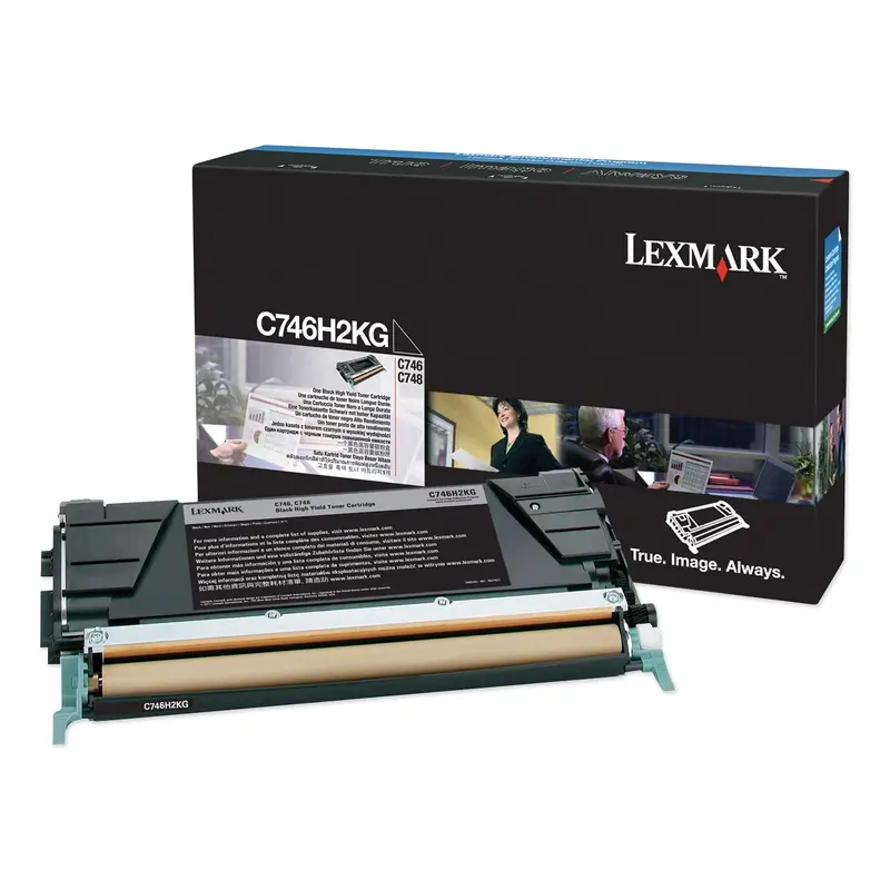 C746H2KG High-Yield Toner, 12,000 Page-Yield, Black