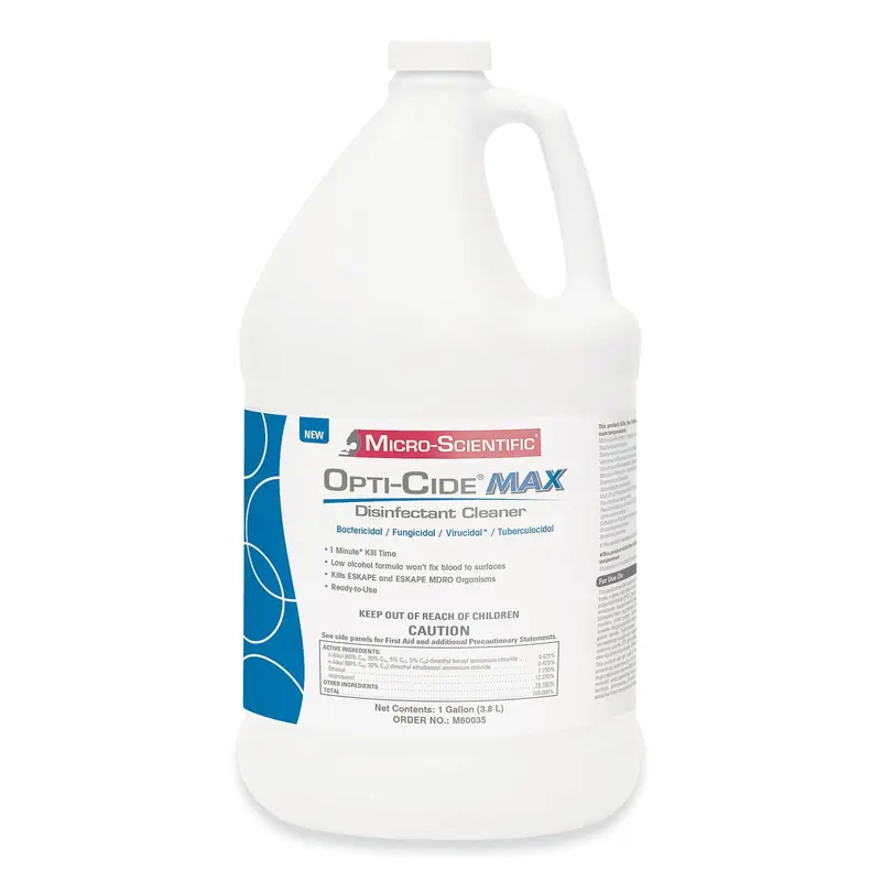 Disinfectant Cleaner, 1 gal Bottle, 4/Carton