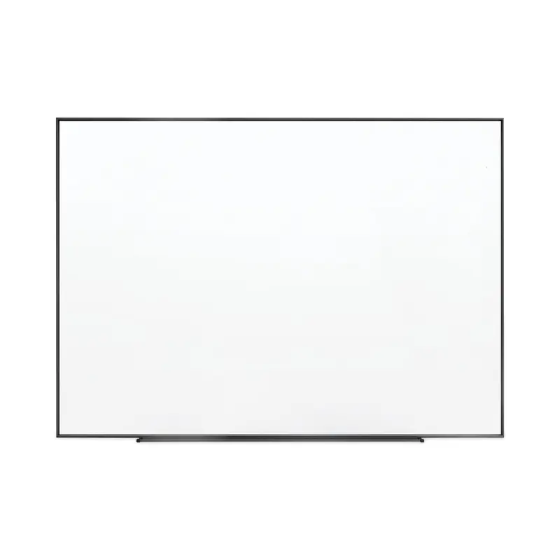 Fusion Nano-Clean Magnetic Whiteboard, 96 x 48, White Surface, Silver Aluminum Frame