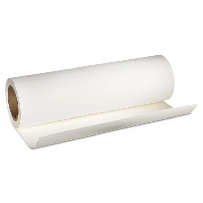 Hot Press Bright Fine Art Paper Roll, 16 mil, 17" x 50 ft, Smooth Matte White