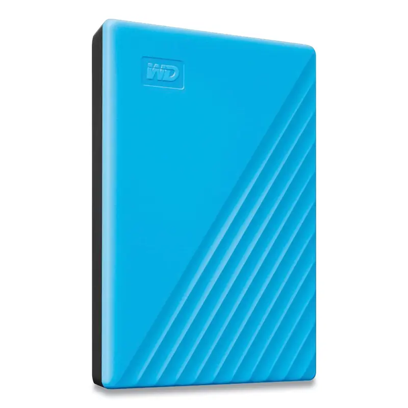 MY PASSPORT External Hard Drive, 2 TB, USB 3.2, Sky Blue