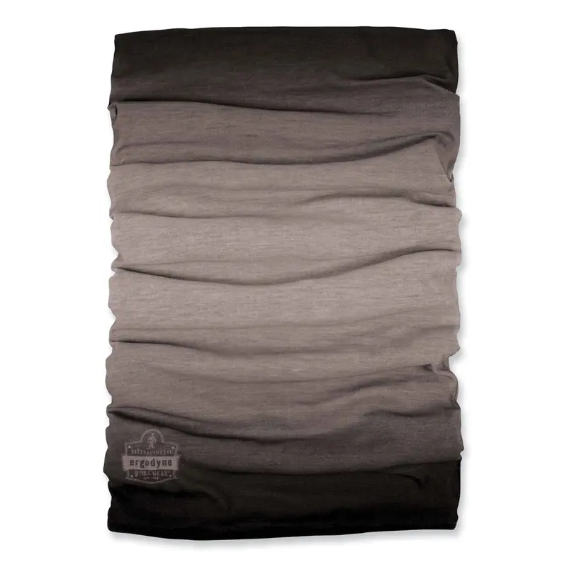 N-Ferno 6491 Reversible Thermal Fleece   Poly Multi-Band, One Size Fits Most, Light Gray Fade
