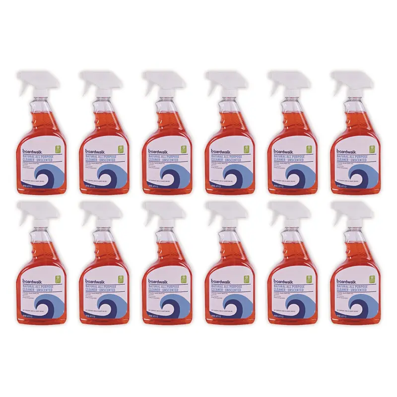 Natural All Purpose Cleaner, Unscented, 32 oz Spray Bottle, 12/Carton