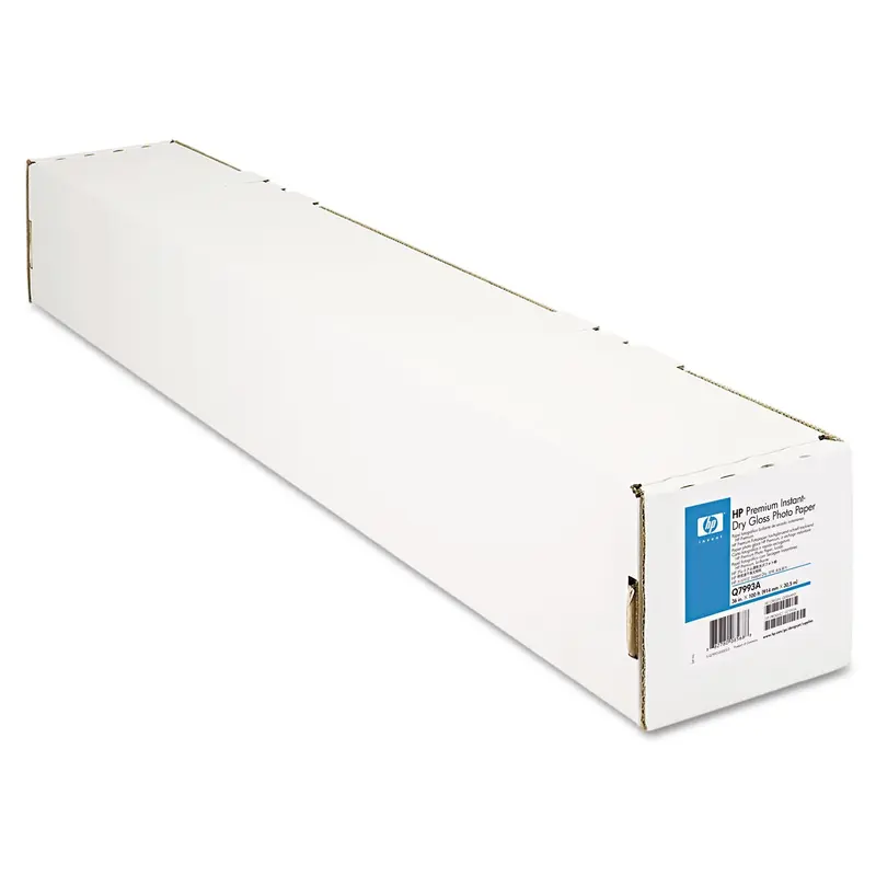 Premium Instant-Dry Photo Paper, 10.3 mil, 36" x 100 ft, Glossy White