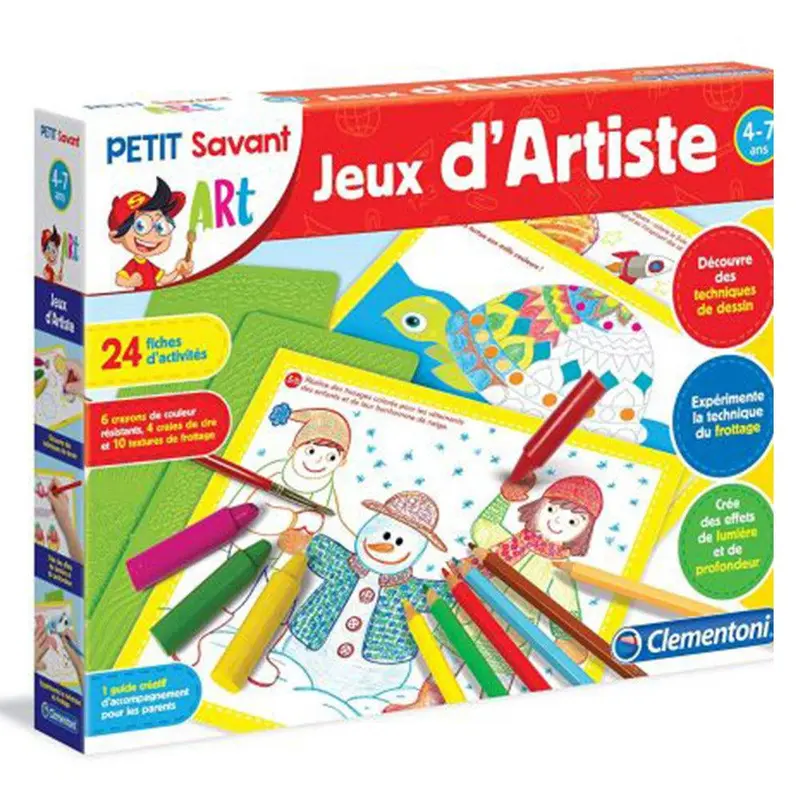Clementoni Sapientino Art With Pencils And More - French