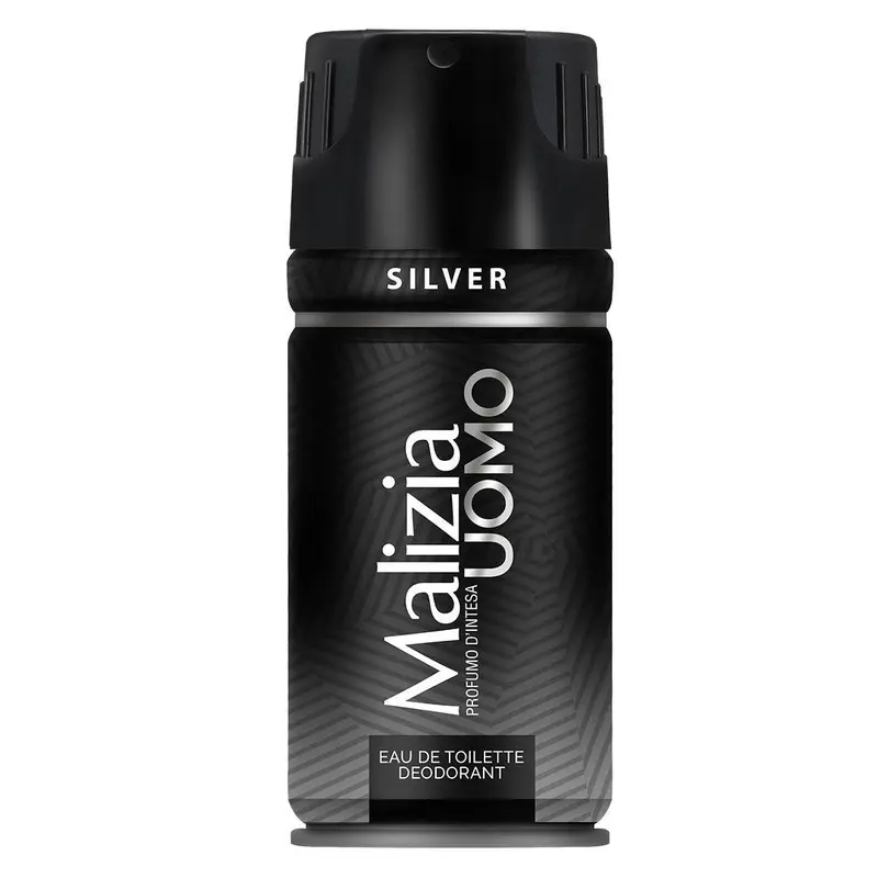 Malizia Uomo Deodorant Silver 200 ml