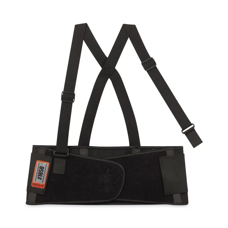 ProFlex 1650 Economy Elastic Back Support Brace, X-Small, 20" to 25" Waist, Black