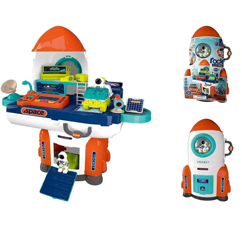 (Net) 3 in 1 Kids Space Educational Space Station for Kids