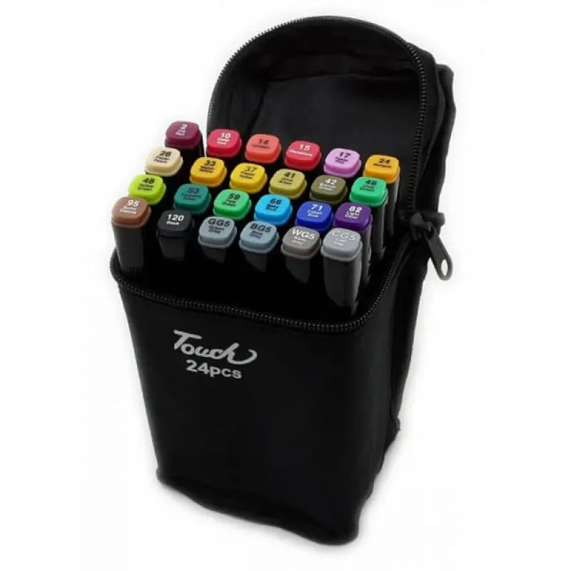 (Net) Bag Marker Pen 24 Pieces
