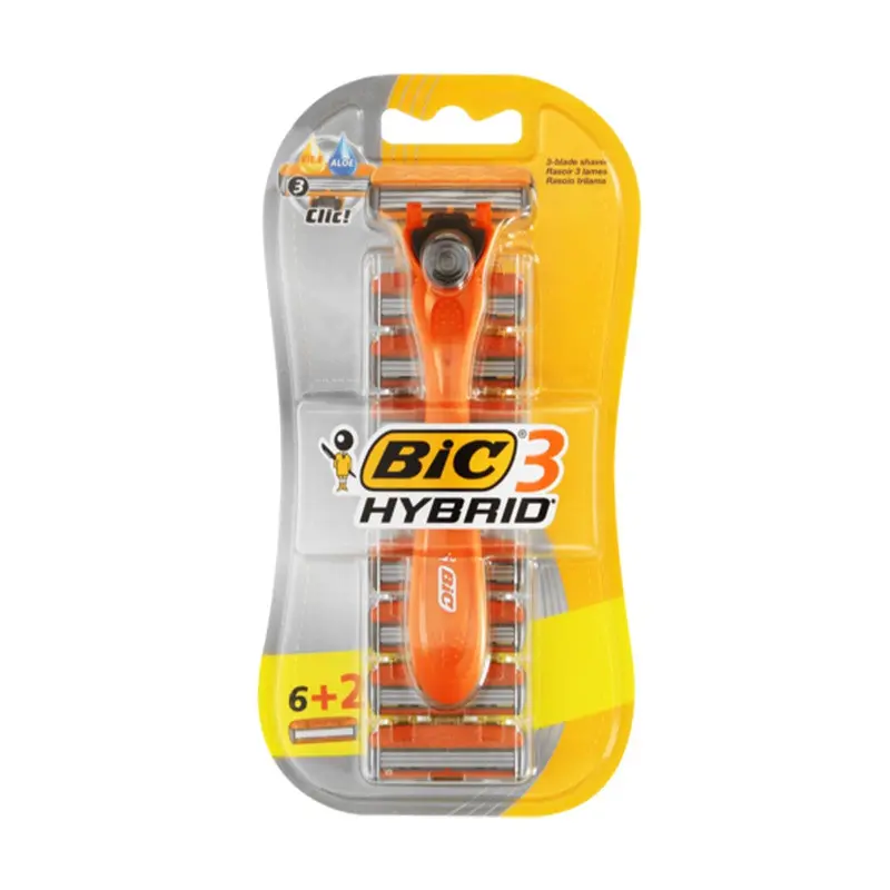 (NET) Bic 3-Hybrid Blister 6 2/MEA