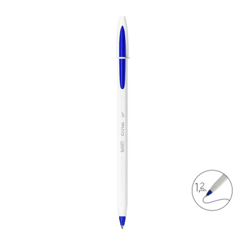 (NET) Bic Cristal Bicolor Cap Blue / 1 Piece