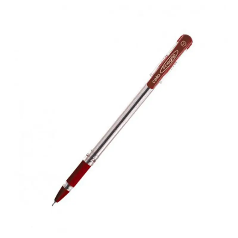 (NET) Bic Fine Grip Ball Pen 0.7mm Red