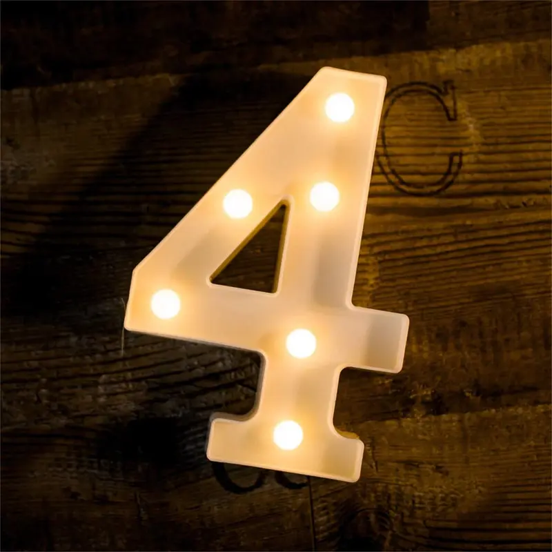 (NET) Decoration Numbers LED Light4