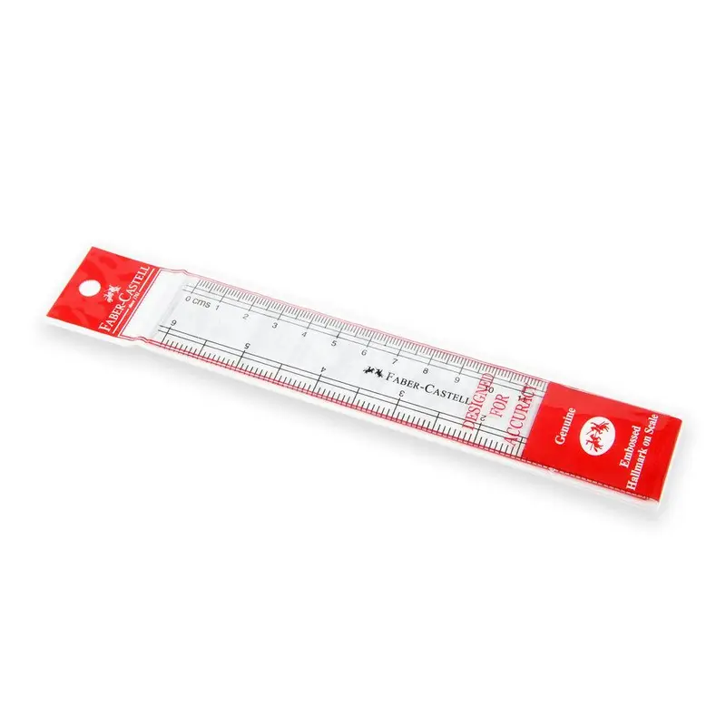 (NET) Faber Castell Plastic Ruler 15cm
