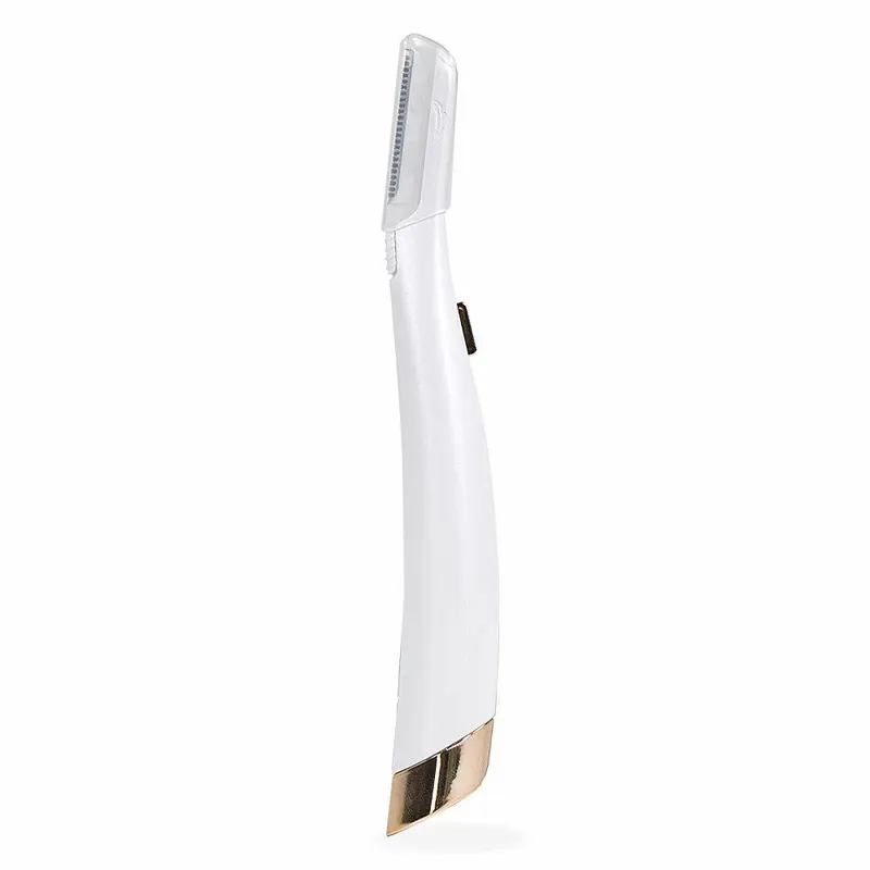 (net) Finishing Touch Flawlbss Derma plane, Lighted Facial Exfoliator and Hair Remover