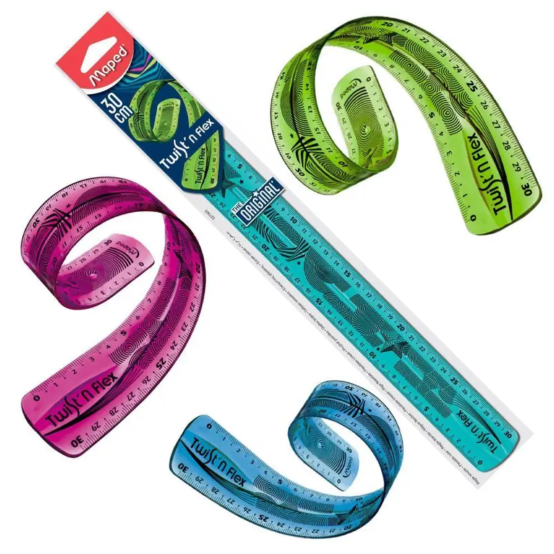 (NET) Maped 027900 30 cm Ruler SetGreen