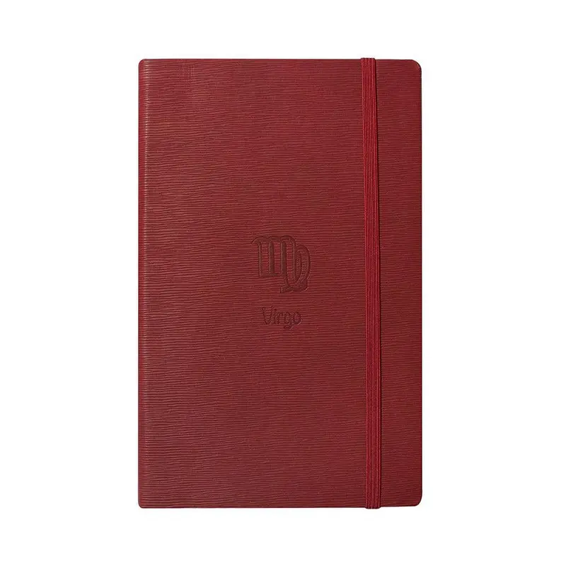 (NET) OPP Paperconcept Horoscope Notebook PU Waves Hard Cover Line / 1321 cm