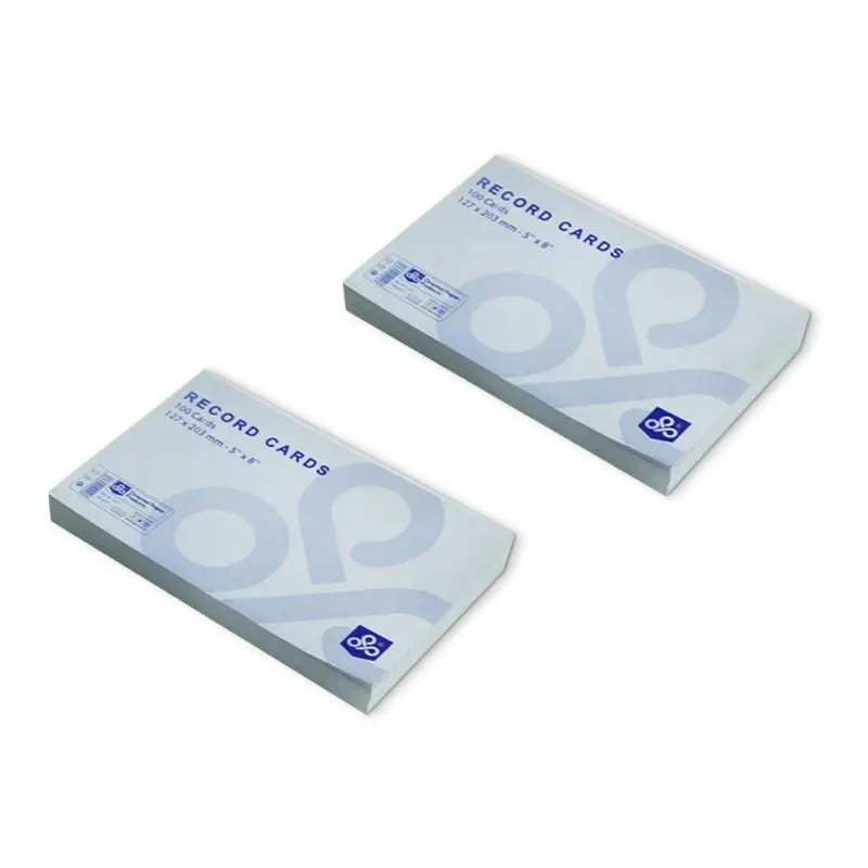 (NET) Opp Record Cards Big Line 12.5 x 20.5 cm  - Line