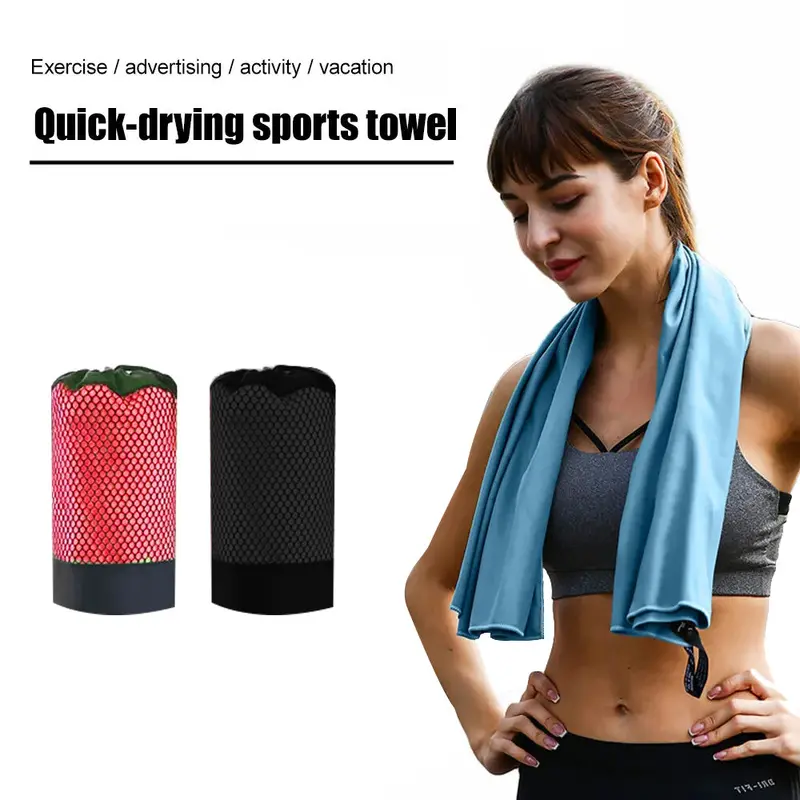 (net) Quick Microfiber Dry Sport Towel / 980013Black