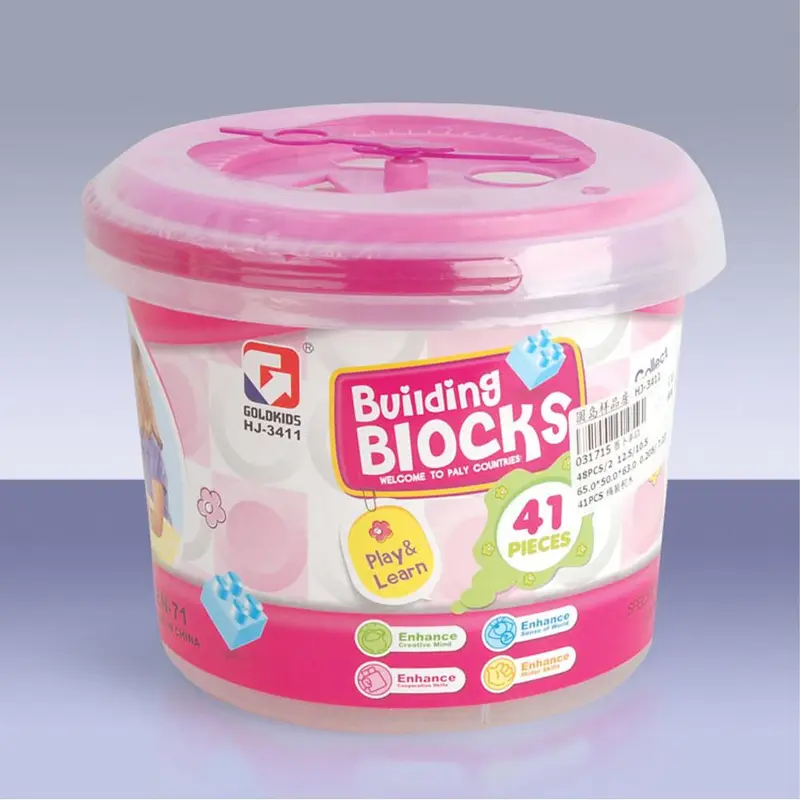 41 pcs BlocksPink