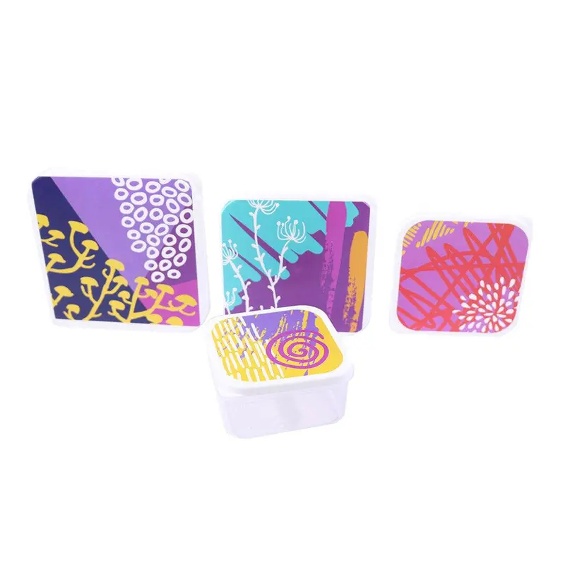 Beehome Square Small Storage Box Set ( 4 Pcs)Reefs