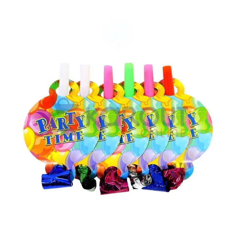 Birthday- Party Time Blowouts (6 Pcs) / AB-63