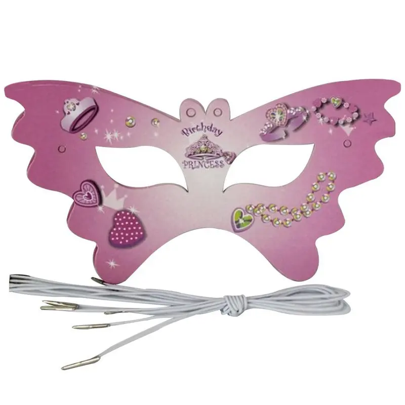 Birthday Princess Mask ( 6 Pcs) / E-501
