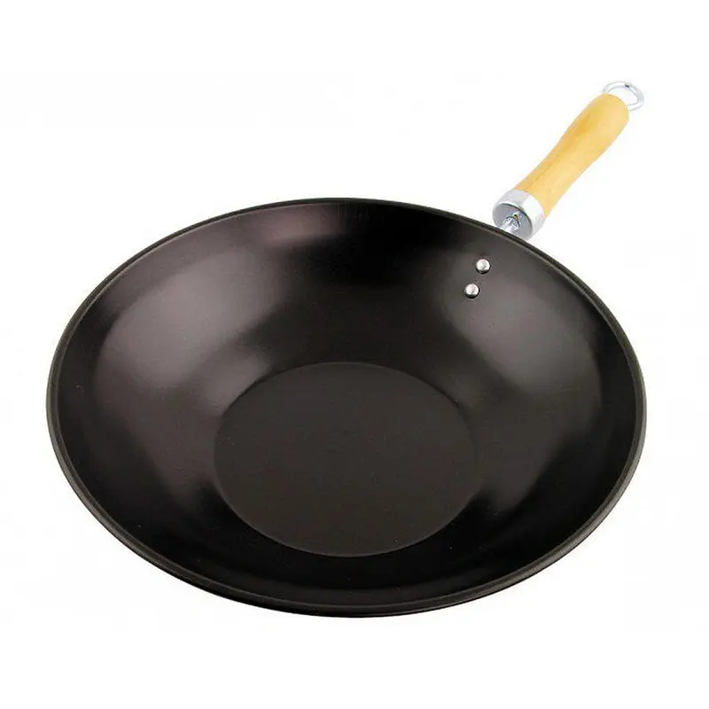 Black Non Stick Wok 30x30x12CM