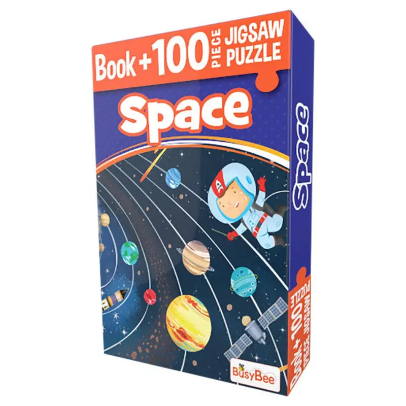 Busybee Book   Jigsaw Puzzle 100pcs Space