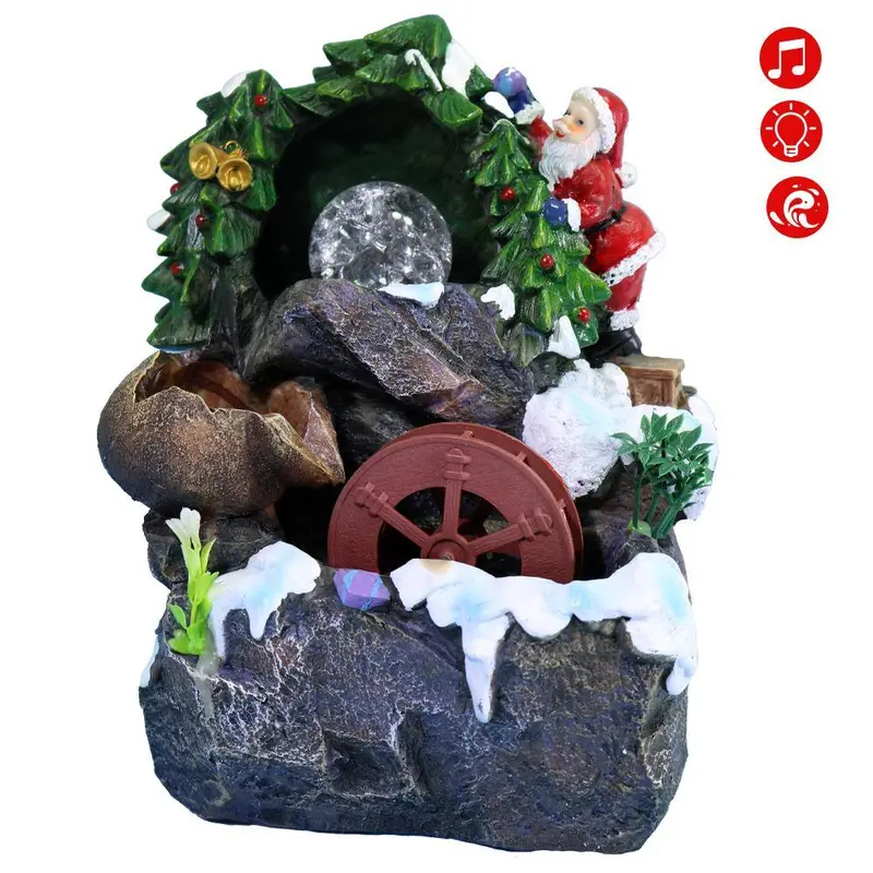 Christmas Fountain with LED Light / AB-391