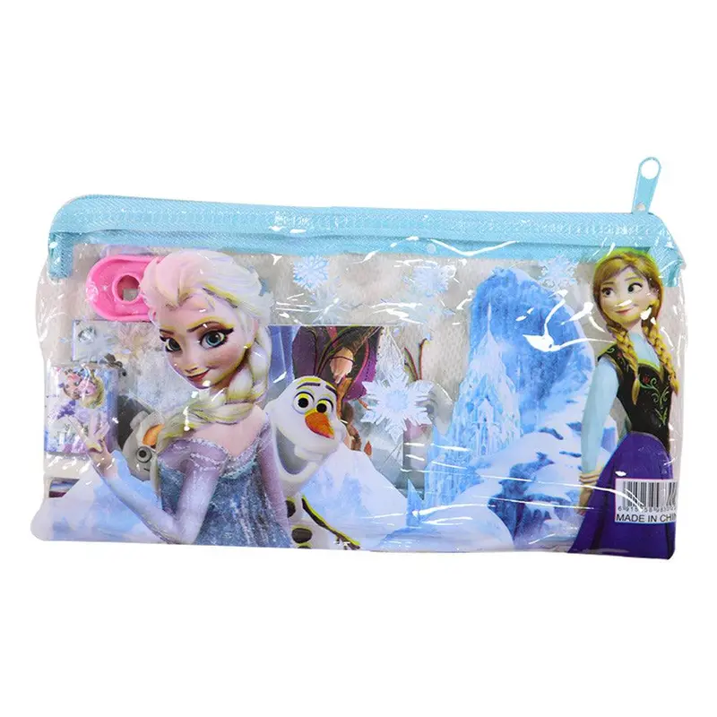Characters Transparent Zipper Pencil Case / 533030 / H-315Frozen