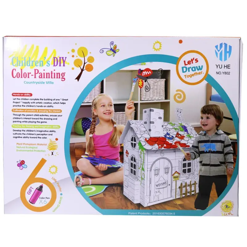 Children DIY Color-Painting