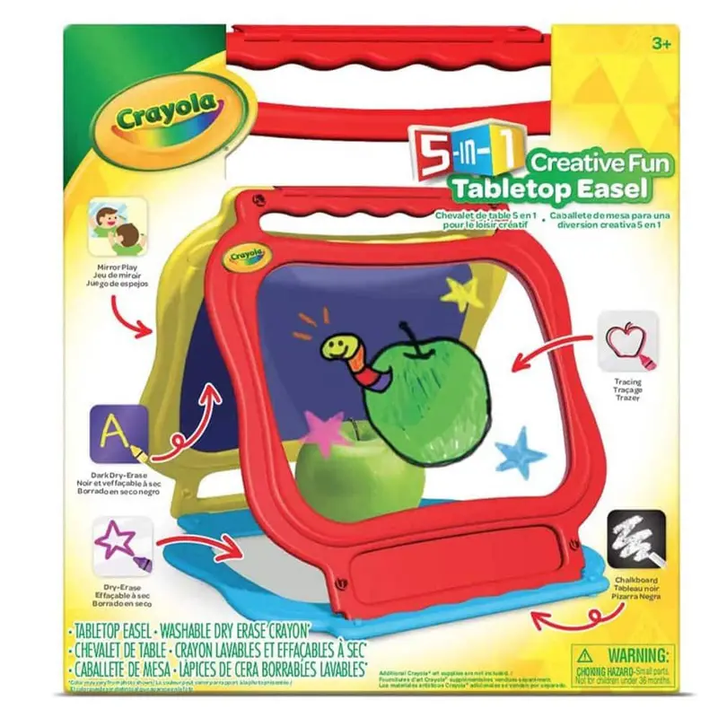 Crayola 5-in-1 Creative fun Tabletop Easel