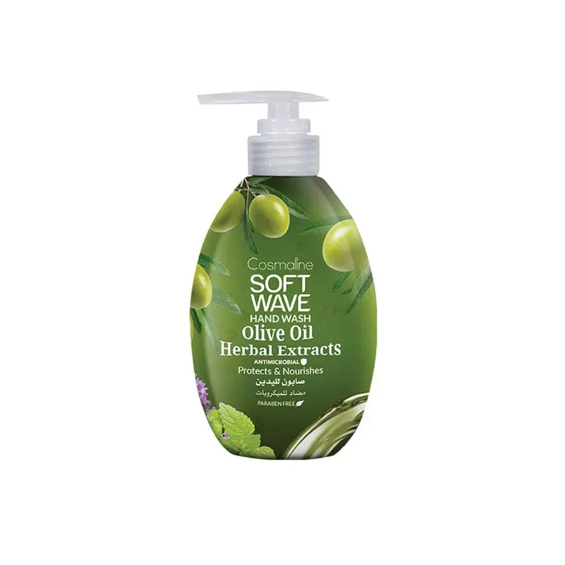 Cosmaline SOFT WAVE HAND WASH OLIVE OIL & 6 HERBAL EXTRACT 550ml / B0003920