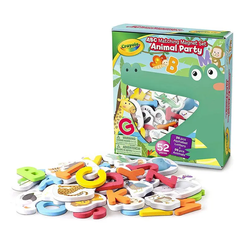 Crayola ABC Matching Magnet Set With Animals