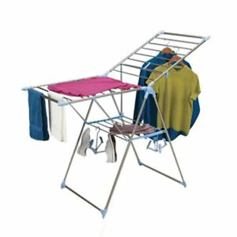 Decorated Stainless Steel Clothes Drying RackPink